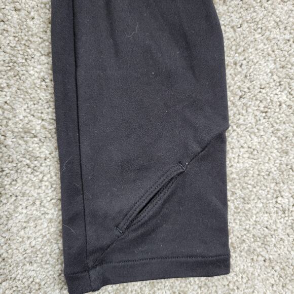 The North Face Womens Flashdry Hoodie XL Black Crisscross Cropped Thumb Holes - Picture 13 of 16